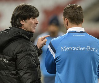 Germany boss Joachim Low urges Lukas Podolski to leave Arsenal