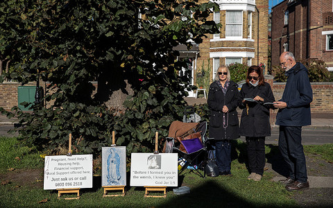Londyn: Przeciwnicy aborcji z zakazem nagabywania