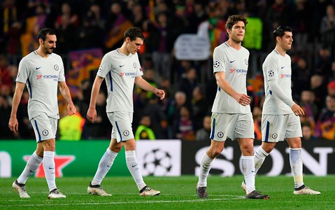 Chelsea complain to UEFA over treatment of fans at Barcelona