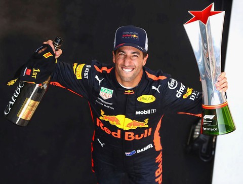 Formuła 1: Ricciardo wygrał wyścig w Szanghaju