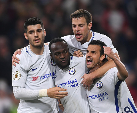 Chelsea win London after Victor Moses' goal