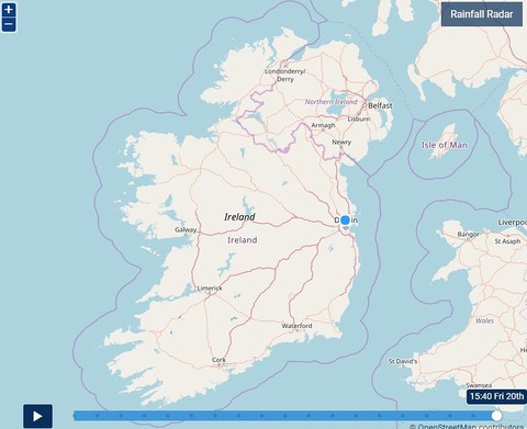 You can now get the weather exactly where you are with Met Éireann's new website and app