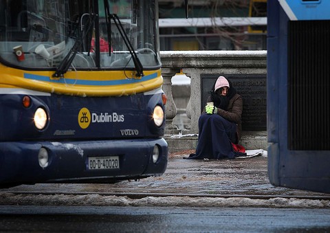 Record decrease in number of rough sleepers in Dublin