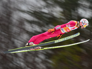 Weather and venue in good condition in Klingenthal ski jumping venue