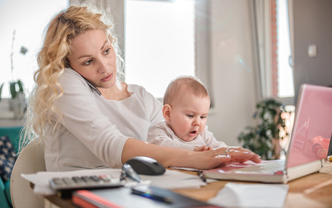 Proportion of mums in work 'up 50% since mid-1970s'