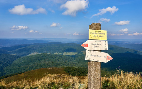 Very good conditions for tourists in the Bieszczady Mountains