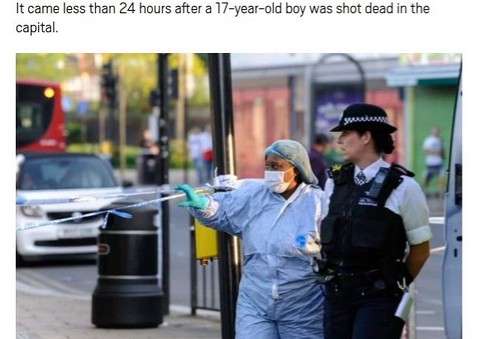Londyn: 13-latek postrzelony w głowę na ulicy