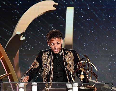 Neymar wins French league's Player of the Year award