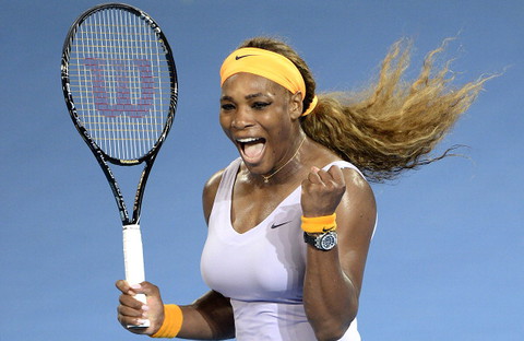 Serena Williams begin training for French Open