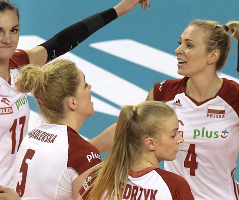 Polish volleyball players defeated Japan "for five"