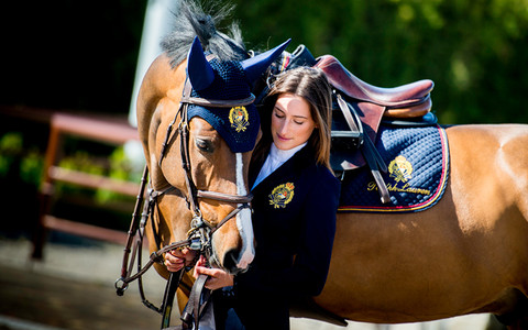 he triumph of Bruce Springsteen's daughter at horse riding competitions in Sopot