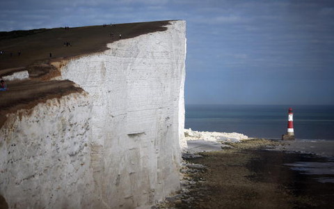 Woman and child, 5, found dead at bottom of Beachy Head