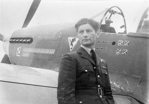 The French commemorated the ace of Polish aviation, Cpt. Horbaczewski