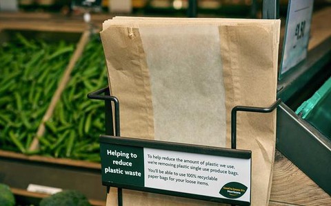 Brown paper bags for fruit and veg make a return at Morrisons