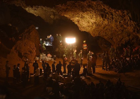 Tajlandia: Wznowiono akcję ratunkową w jaskini
