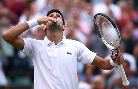 Novak Djokovic beats fading light and Karen Khachanov to reach Wimbledon quarters
