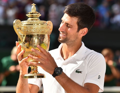 Djokovic finishes off Anderson to win 4th Wimbledon title