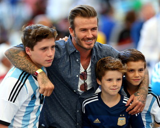 Beckham i jego syn mieli wypadek. Byli "wstrząśnięci"