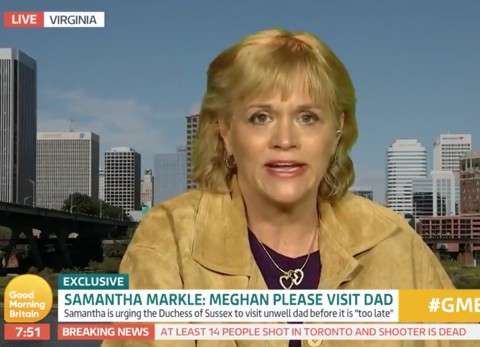 Samantha Markle begs Meghan to visit their dad and admits 'cashing in' on royals 