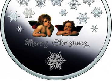 Moneta z życzeniami "Merry Christmas"!