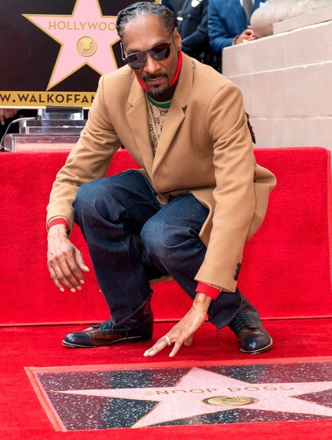 Snoop Dogg ma swoją gwiazdę na Hollywoodzkim Chodniku Sław