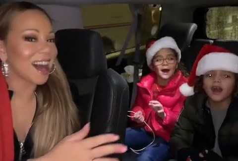 Bliźniaki Mariah Carey zaśpiewały jej świąteczny przebój