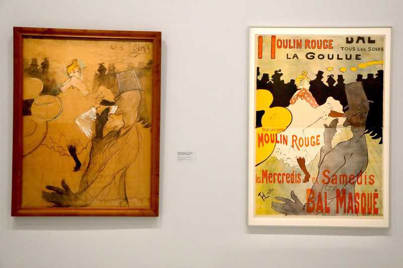 Toulouse-Lautrec na wystawie w Paryżu