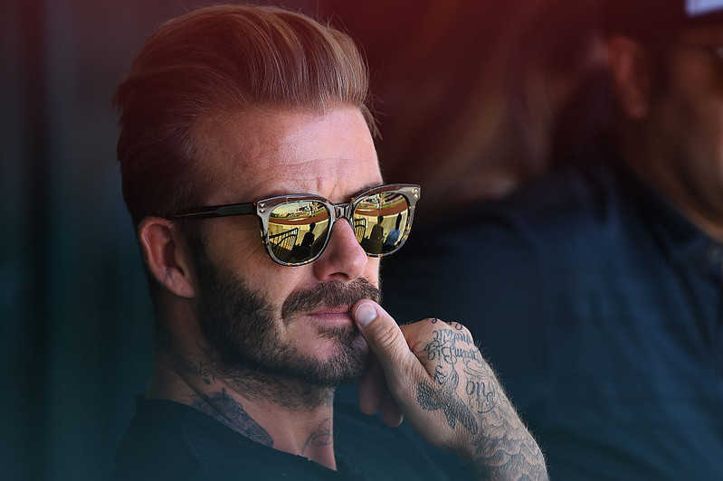 David Beckham chwali księcia Harry'ego