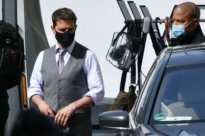 Tom Cruise w kolejce do rzymskiego szpitala na test na koronawirusa