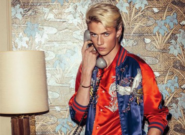 Lucky Blue Smith najlepszym modelem 2015 roku!