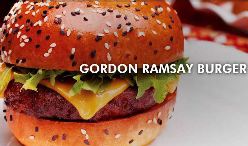 Gordon Ramsay kasuje za burgera... 80 funtów!