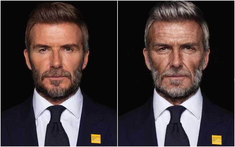Dlaczego David Beckham pozwolił się postarzyć o 30 lat?