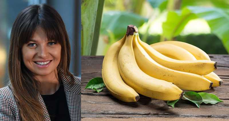 Anna Lewandowska eksperymentuje z bananami!