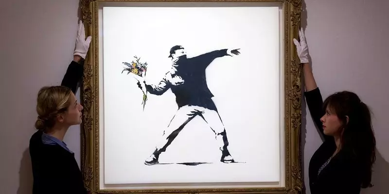 Aukcja dzieła Banksy'ego pierwszą za kryptowaluty!
