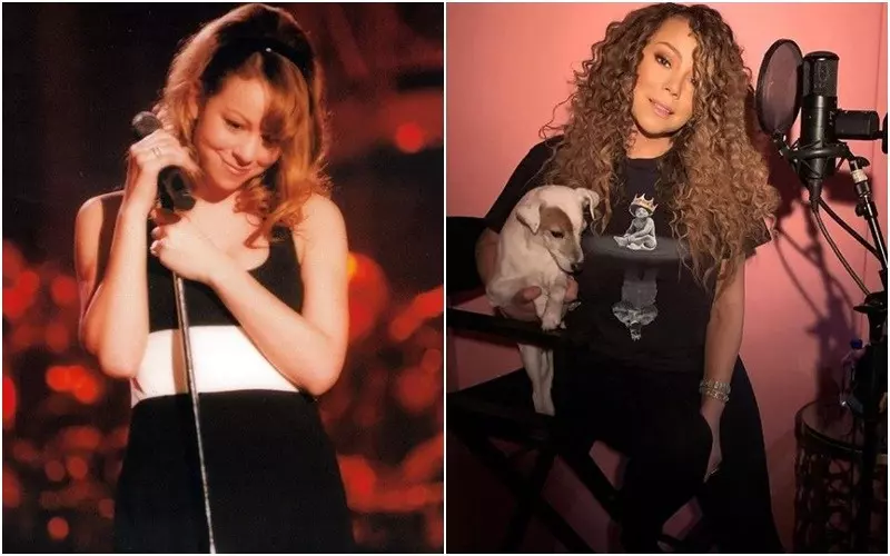 Mariah Carey "oddała hołd" słynnej fryzurze Rachel z "Przyjaciół"