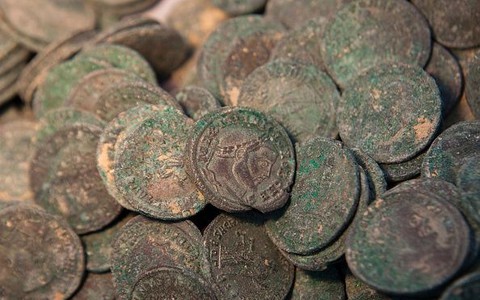 Znaleziono 600 kg monet rzymskich