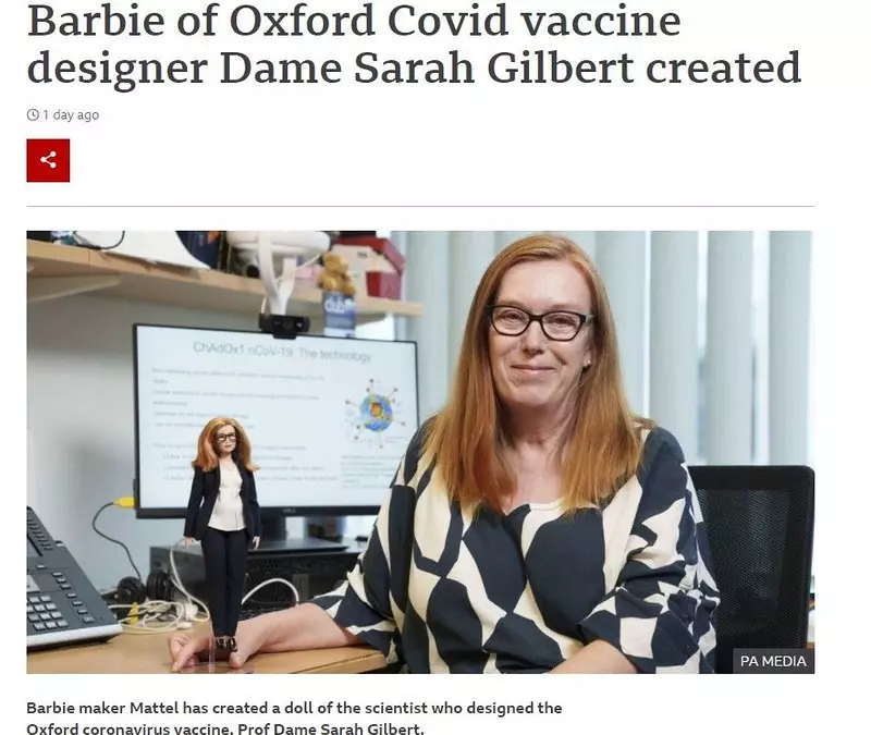 Współtwórczyni szczepionki przeciw Covid-19 uhonorowana lalką Barbie