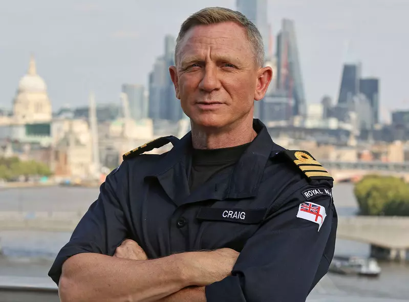 Daniel Craig otrzymał stopień komandora Royal Navy!