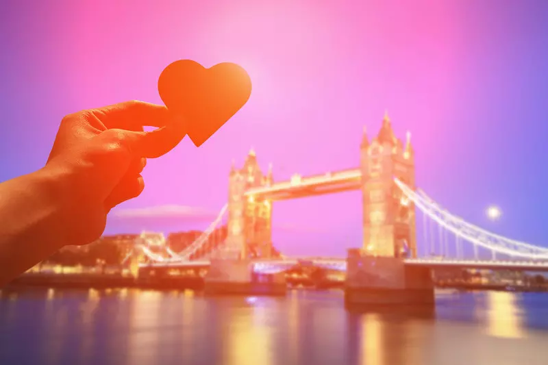 Najbardziej romantycznym miastem na świecie jest... Londyn