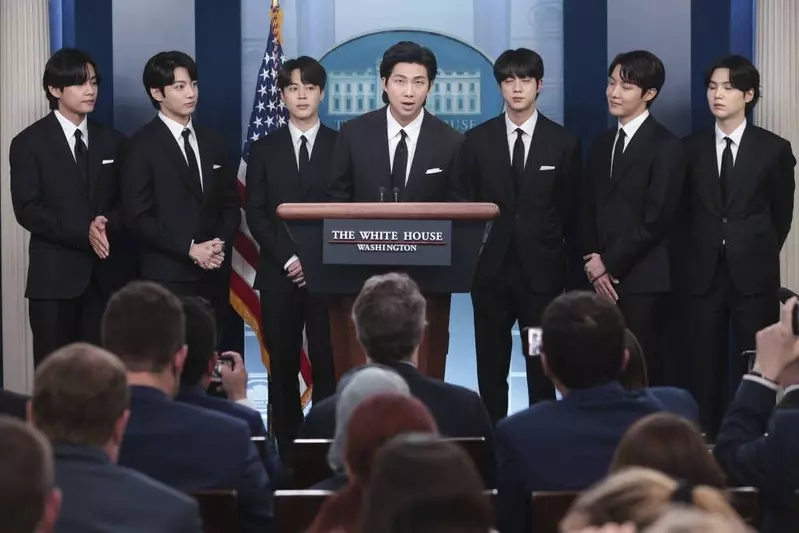 Joe Biden podjął w Białym Domu członków koreańskiego boysbandu BTS