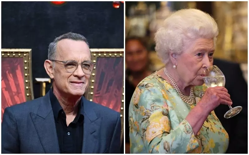 O co pytał Tom Hanks na spotkaniu z królową Elżbietą II?