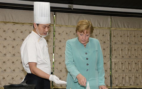 Angela Merkel... właścicielką restauracji?