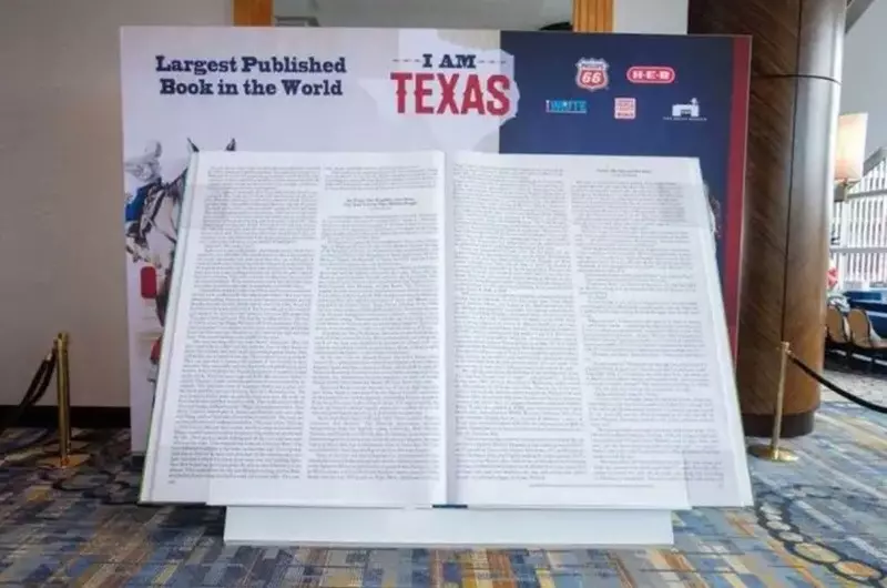 Mieszkańcy Teksasu wydali największą książkę świata