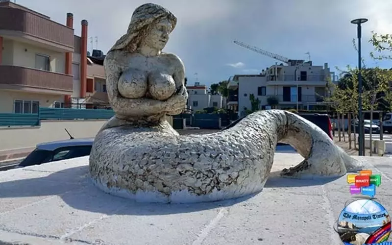 Posąg syreny wywołał oburzenie we Włoszech
