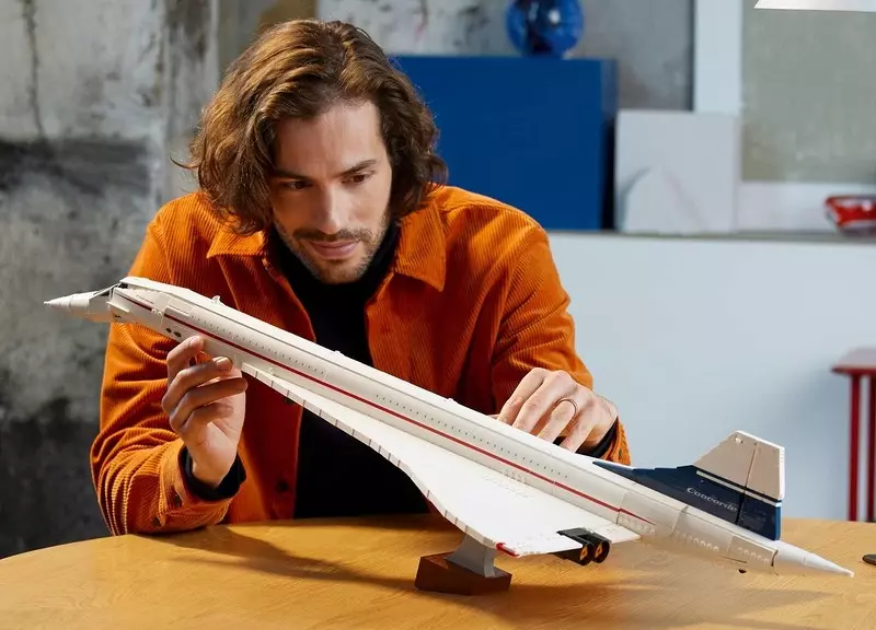 LEGO zaprezentowało imponujący model samolotu Concorde