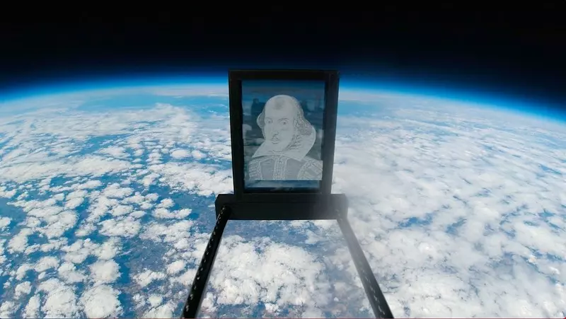 Portret Szekspira wysłano w kosmos, by uczcić jego twórczość