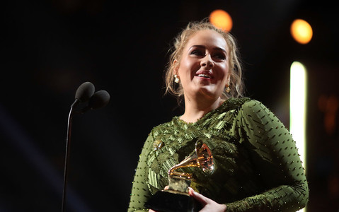 Adele triumfowała na rozdaniu nagród Grammy