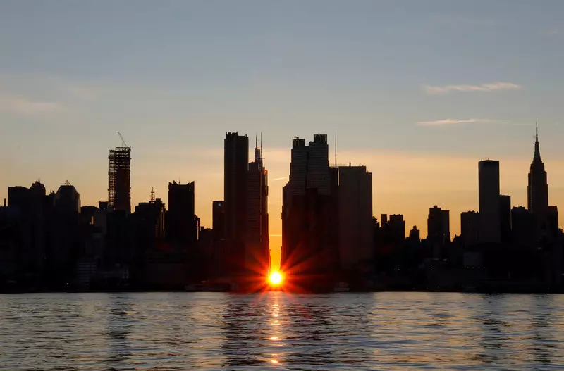 Zachód słońca na Manhattanie najlepszym wakacyjnym doświadczeniem na świecie