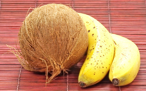 Napój kokosowo-bananowy doda energii!