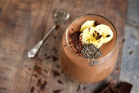 Kawa, czekolada i chia, czyli pomysł na pudding